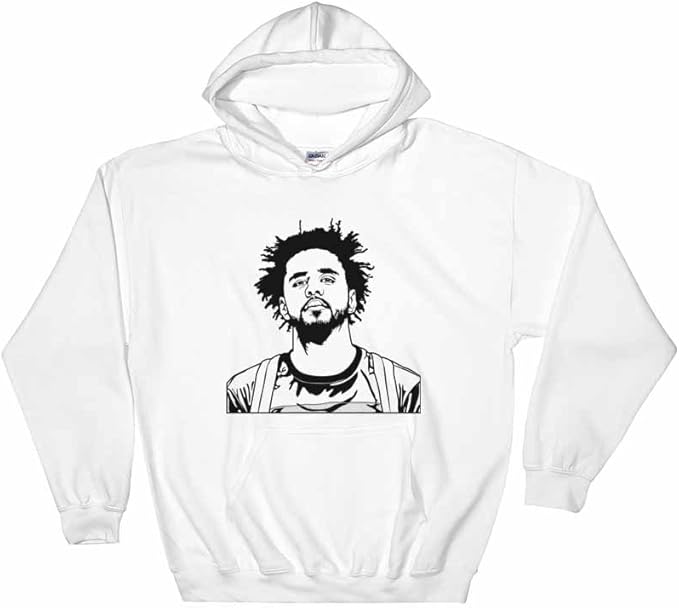 j cole colorful hoodie