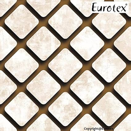 Eurotex 3D Design Paper Wallpaper Roll (50.01 cm x 10 cm x 10 cm, White)
