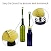 Long Bottle Brush, Cleaning for Wine Beer Vase Olive Narrow Neck Brewing Bottles, 16 inch
