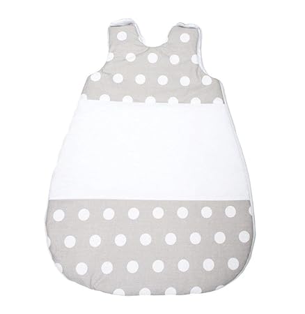 Vizaro - SCHLAFSACK NEUGEBORENE - 100% REINE BAUMWOLE - (0-4 monate) 2.5 Tog WINTER/Übergangszeit - Made in EU - ÖkoTex - SIC