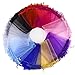 Wudygirl 100 PCS Drawstring Organza Bags 5X7 inches Jewelry Pouches Wedding Baby Shower Party Candy Favor Bags (100 pcs Mix, 5X7)