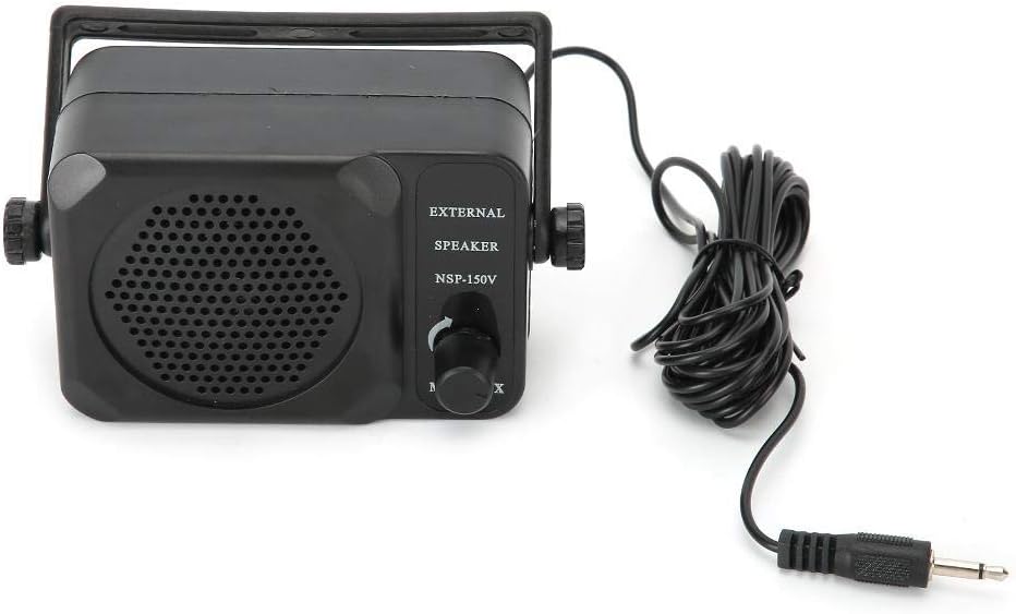 Bewinner1 3.5mm Mono Jack Mini External Speaker for CB Radio Mobile Radio Car Radio FT-8100R FT-8800R FT-2600M FT-3000M FT-1802M Ft-1807M: Electronics