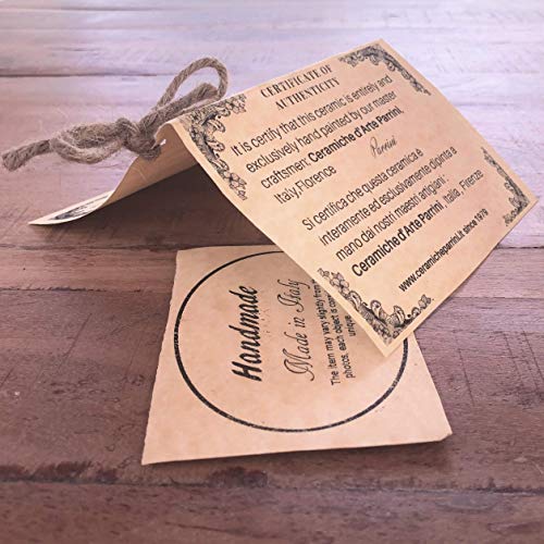 CERAMICHE D'ARTE PARRINI Italian Ceramic Pasta Spaghetti Canister Jar