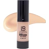 LB BB Cream – Hydrating BB Cream with Hyaluronic Acid – Anti-Aging Tinted Moisturizer with Retinol – Moisturizing Beauty Balm for Daily Wear – Non-Greasy and Light – Sheer Tint Coverage – Light