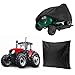 Sqodok Lawn Mower Cover Waterproof, Outdoors Tractor Cover Fits Decks up to 54