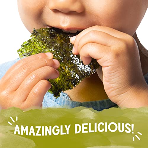 gimMe Extra Virgin Olive Oil 12 Count Organic Roasted Seaweed