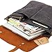 WOWBOX Messenger Satchel Bag for Men and Women,Vintage Canvas Laptop Computer and Tablet Briefcases Shoulder Bag Carrying Case 13