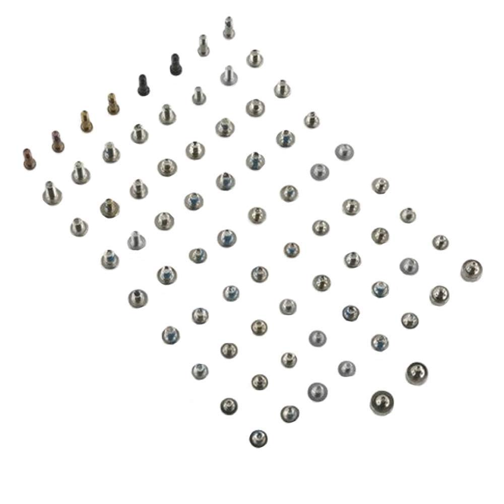 Smartex® Full kit of screws compatible with iPhone XR - white