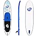 Goplus Inflatable Stand Up Paddle Board Package w/Fin Adjustable Paddle Pump Kit Carry Backpack, 6