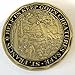 ST. FRANCIS OF ASSISI - Patron Saint of Animals -Commemorative Coin - Cast and Colorized with Beautiful Iron Plating & Ancient Bronze. Stunning Original one-of-a-Kind Catholic Church Patron Saint of A
