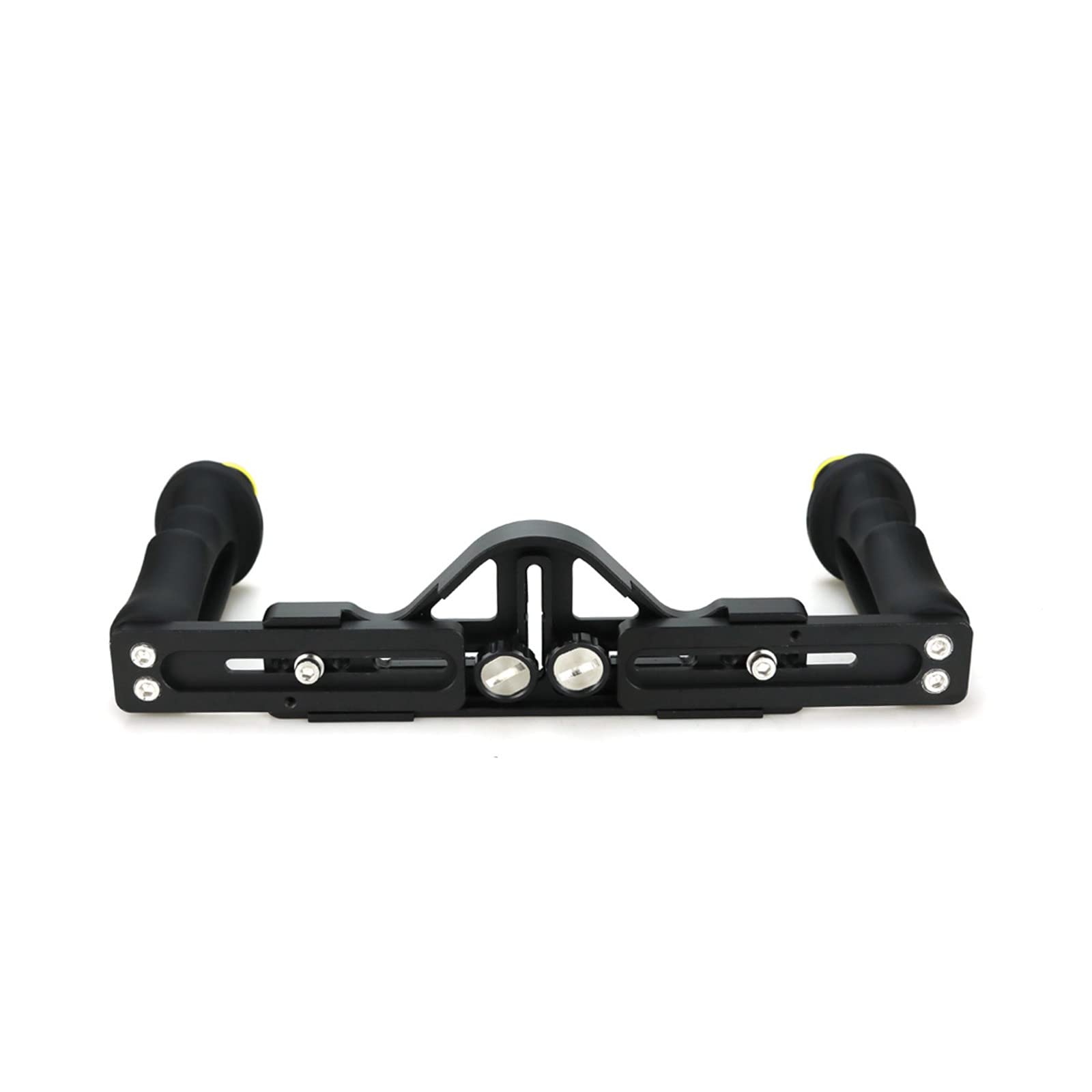 SeaFrogs Two Hands Extendable Aluminium Tray Lightweight Diving Handle Bracket Grip for Underwater Camera Housing w/Stainless Steel Mounting Plate 1/4