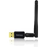 300Mbps Wireless N Adapter 2.4GHz Wifi Usb Dongle with High Gain External Antenna, 3 yrs' warranty