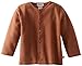 Zutano Cozie Fleece Jacket, Chocolate, 6 Months ( 0-6 months)