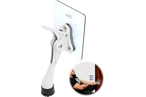 HA SHI Door Stopper with Adhesive Bracket Stickers, No Drilling or Tools Needed, Available for All Doors, Door Holder, Heavy Door Stop, KickDown Door Stoppers, Bottom of Door by HASHI (White/Bracket)