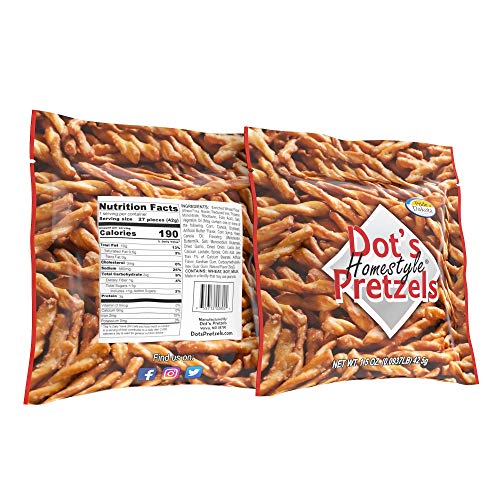 6 Dots+Homestyle+Pretzels+ounce+Pack