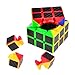 Puzzle Cube, Haip 3x3x3 Carbon Fiber Sticker Speed Smooth Magic Cube Puzzle Cube Black