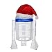 STAR WARS Kurt Adler UL 50-Light R2D2 Tinsel with Package, 24-Inch