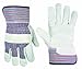 Custom Leathercraft 2046 Work Gloves with Safety Cuff and Wing Thumb, 1-Pair