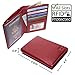 RFID Passport Wallet Travel Organizer - 2 Passport Holder - Slim Leather Bifold