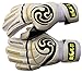 Goalkeeper Gloves - Goalie Gloves to Help You Make the Toughest Saves - Secure and Comfortable Fit With Extra Padding to Reduce the Chance of Injury (White & Black, Size 4 = Youth XS)