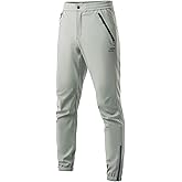 ROCKBROS Winter Cycling Pants for Men Cold Weather Bike Pants Drawstring Sports Jogger Pants for Mens