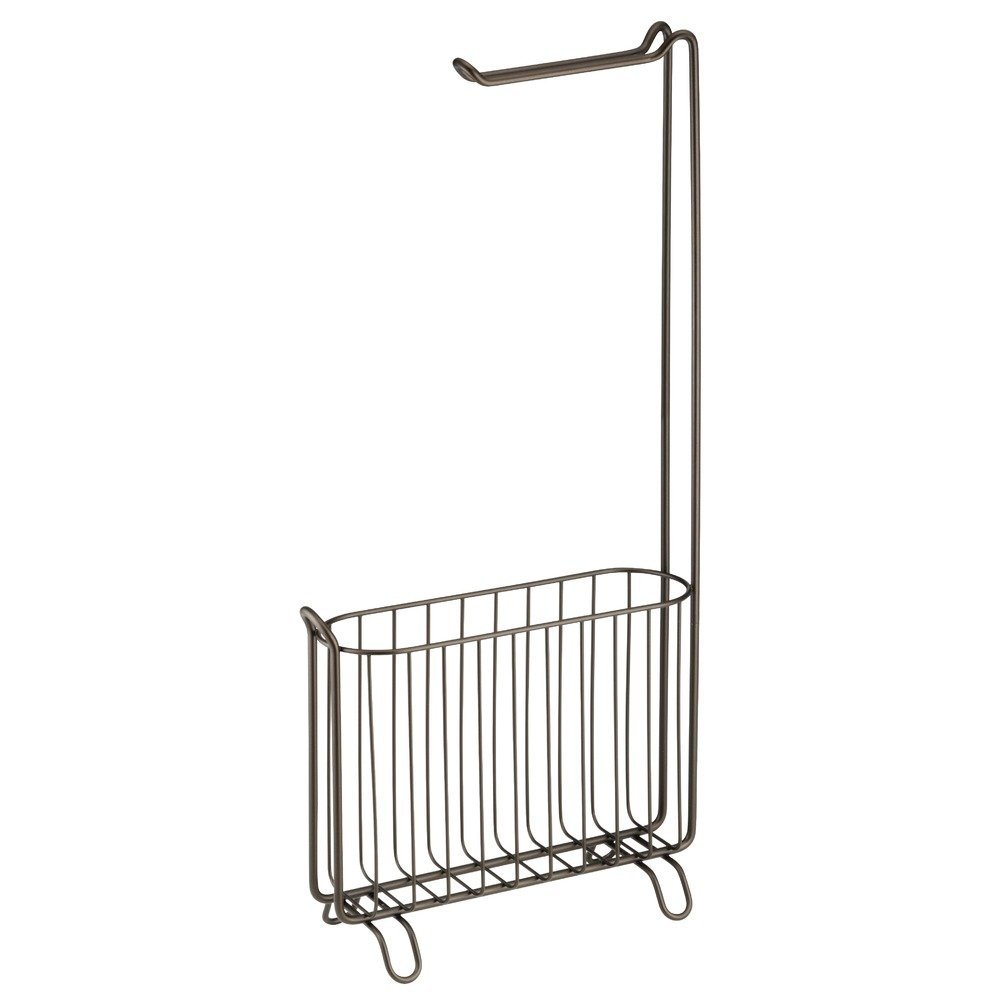 InterDesign Classico WallMount Toilet Paper Holder and Magazine Rack... 691042943921 eBay