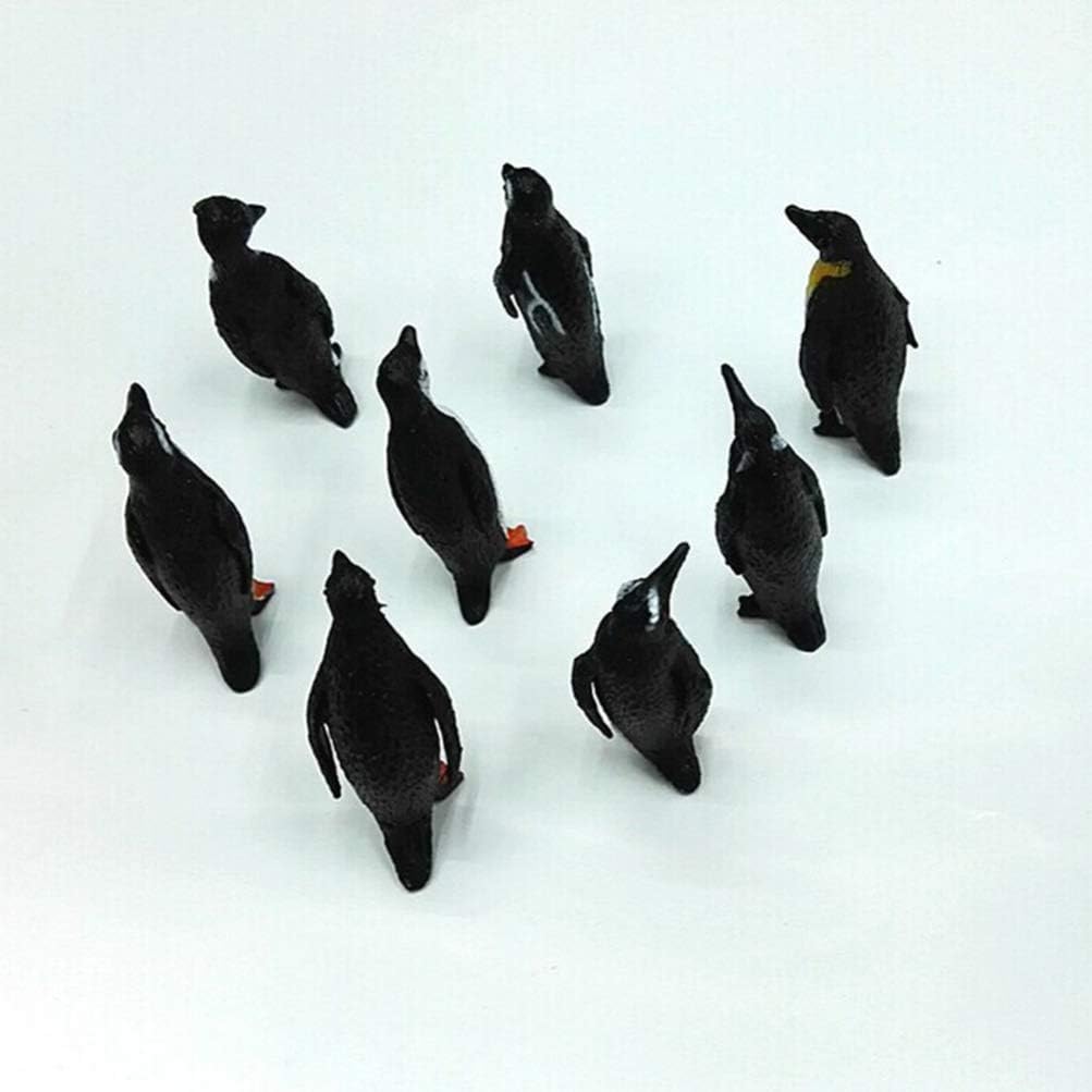 Tomaibaby Realistic Penguin Figurines: 8PCS Mini Plastic Penguin Toy, Polar Arctic Animal Figures - Image 3