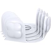 Ecohohoyyds Bed Sheet Holders for Corners: Fitted Bed Sheet Grippers with Twist-Lock Clips Keep Sheets Tight Heavy-Duty Grip Quick All Mattresses Easy Installation 4 Pack White