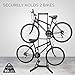 RaxGo Bike Storage Rack, 2 Bicycle Garage Stand, Adjustable, Freestanding, Adjustable Hooks Universal for Indoor Usethumb 1