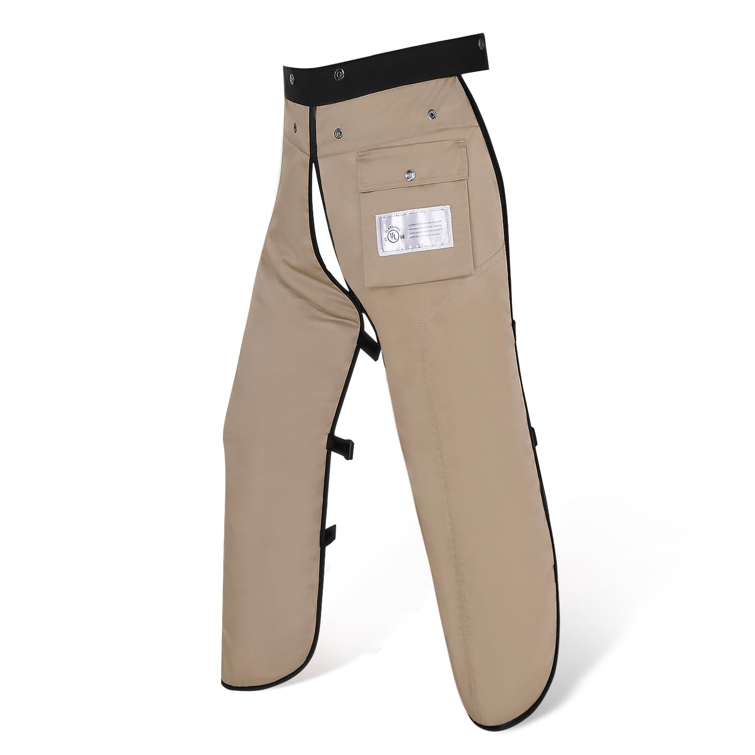 ZELARMAN Chainsaw Chaps Apron 8-Layer Wrap for Men/Women Loggers Forest Workers Protective Chain Saw Pants Adjustable Image