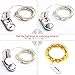 Outdoor String Lights, Fairy Lights, 9.8ft Battery Fairy Lights, Waterproof Fairy String Lights, Decorative Silver Wire Starry Lights for Valentines, Home, Wedding, Bedroom, Party, Holidays(Yellow)