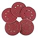 Coceca 100pcs Orbit Sander Sanding Discs 5-Inch 8-Hole Hook and Loop Sandpaper, 20pcs Each 40/60/80/150/240 Grits Sandpaper, Fit for Random Orbit Sander