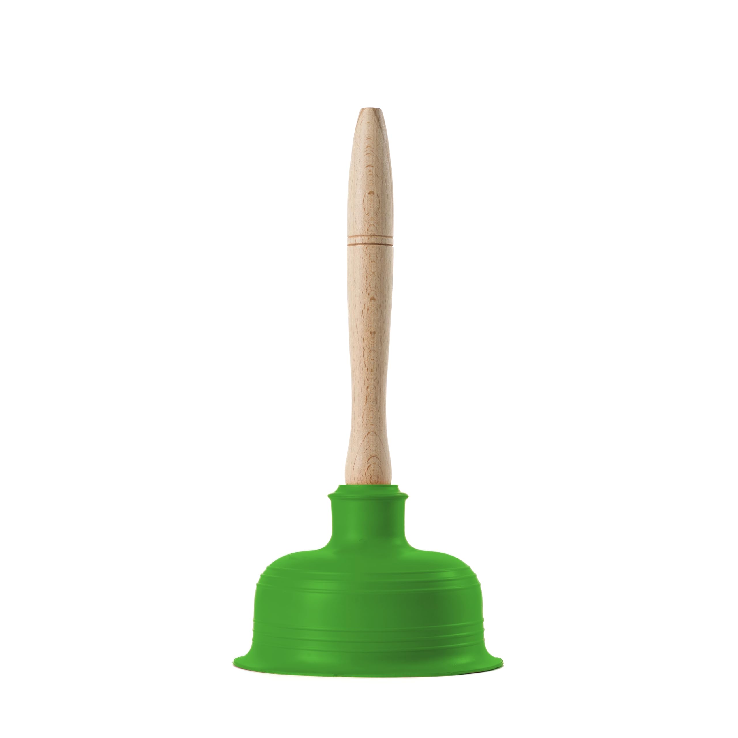 Buffalo - Premium Green Cup Drain Plunger - Heavy Duty Unblocker - For Kitchen and Bathroom - 15cm
