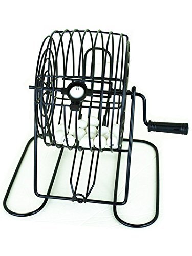 C&H Solutions Big Cage Deluxe Bingo Set, Complete Bingo Game Set, Rotary Cage With Automatic Bingo Set By - Thumbnail 6