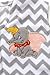 Disney Dumbo Wearable Blanket, Grey, Small