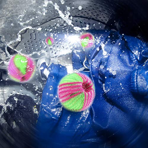 Nado Care Pet Hair Remover for Laundry - Reusable Hair Dryer Ball - Pet Washing Ball for Laundry - Magic Ball Hair Remover - Pack of 12