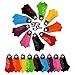 FitSox Grip Socks - Yoga, Martial Arts, Dance Anti-Slip/Non-Slip, 1 Pair, US Size 8-10. Purple/Orange