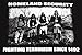 Homeland Security Fighting Terrorism Native American Indian Men's T-Shirt - (X-Large) - Black
