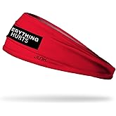 JUNK Brands Big Bang Lite Sayings Headband - Moisture-Wicking, Performance Fabric, Non-Slip, Sports Sweatband for Men & Women - One Size