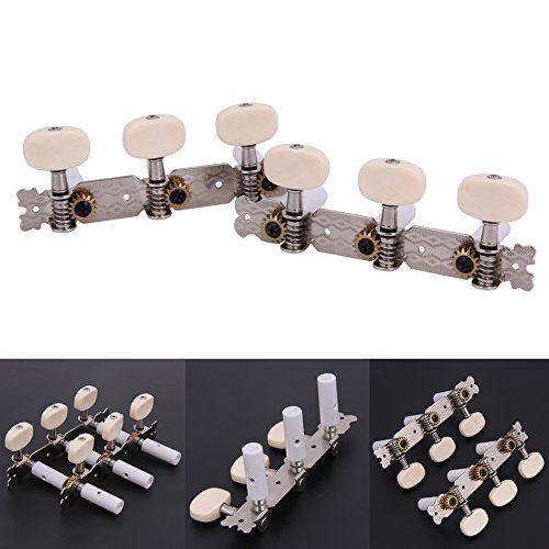 VT BigHome 1 Pair Left Right Classical Guitar String Tuning Pegs Machine Heads Tuners Keys Part