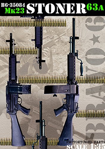 Bravo6 1:35 Stoner 63a Mk.23 - Resin Accessory #B6-35084