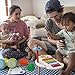 24PCS Plastic Egg Shakers Percussion Musical Egg Maracas Toys Music Learning DIY Painting(8 Colors)