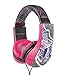 Monster High 30348 Kid Safe Over the Ear Headphone w/ Volume Limiter, Black and Pink by Sakar