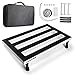 Vangoa Guitar Pedal Board, White Aluminum Pedal Board for Guitar with Bag, 19.8