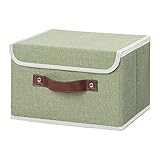 ANMINY Storage Bin with Lid Storage Boxes with PU