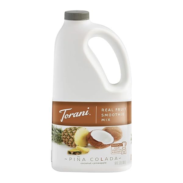 TORANI REAL FRUIT SMOOTHIE MIX, PINA COLADA, 64...