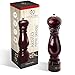 KITCHITERIA Wood Pepper Grinder Mill - Smooth, Consistent Carbon Steel Grinding Mechanism - High Quality, Comfortable, User-Friendly, Elegant and Long Life - 8.5 Inches