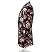 Cloudstyle Mens 2 Piece Suit Notched Lapel Sport Coat Floral One Button Slim Fit Tweed Suit