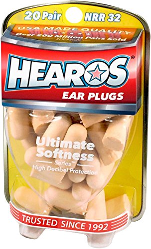 Hearos Ultimate Softness Bulk Pack Ear Plugs 20-Pairs
