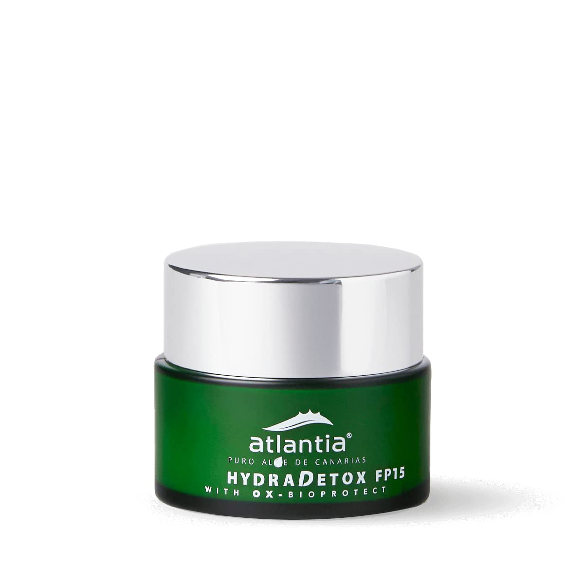 Atlantia Aloe HydraDetox FP15 Detox Day Cream, Hydrates & Repairs the Skin, Packed With Canary Aloe Vera & Avocado Oil, Reduces Dilated Pores 50ml